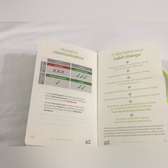 JCA global Sustaining your Learning reflective journal yellow. 8”LX5”W - Picture 9 of 10